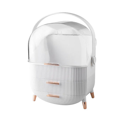 Organizador de Maquillaje con Cajones – Gran Capacidad, Impermeable y Antipolvo