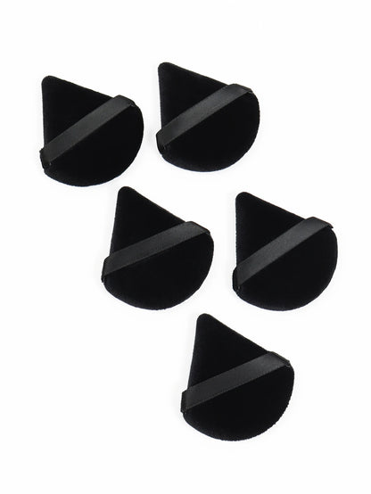Soft Velvet Triangular Makeup Sponges for Powder and Facial Application (Lot)