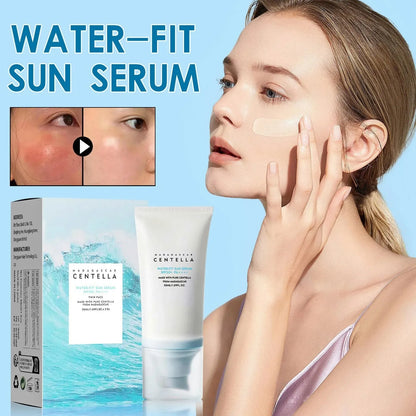 Protector Solar Facial SPF50+ – Larga Duración, Hidratante y Aclarante | Skincare Coreano