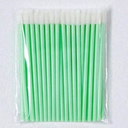 50-Pack Disposable Eyelash and Eyebrow Brushes with Crystal Handle (Makeup Spoolies)