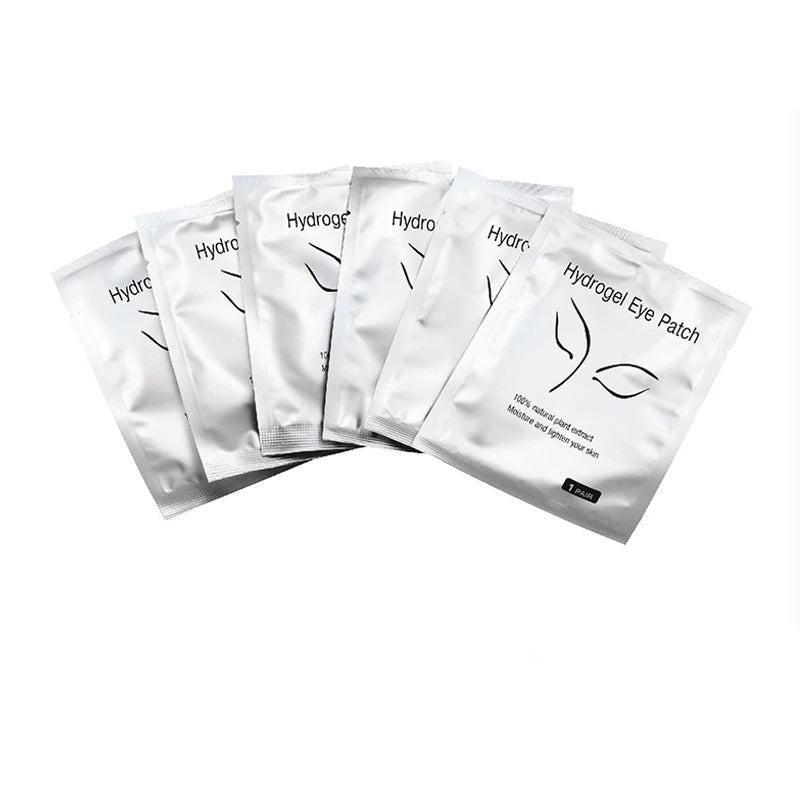 Parches de Hidrogel para Extensiones de Pestañas AILEISH (Protector Antiojeras para Maquillaje y Aislamiento de Pestañas)