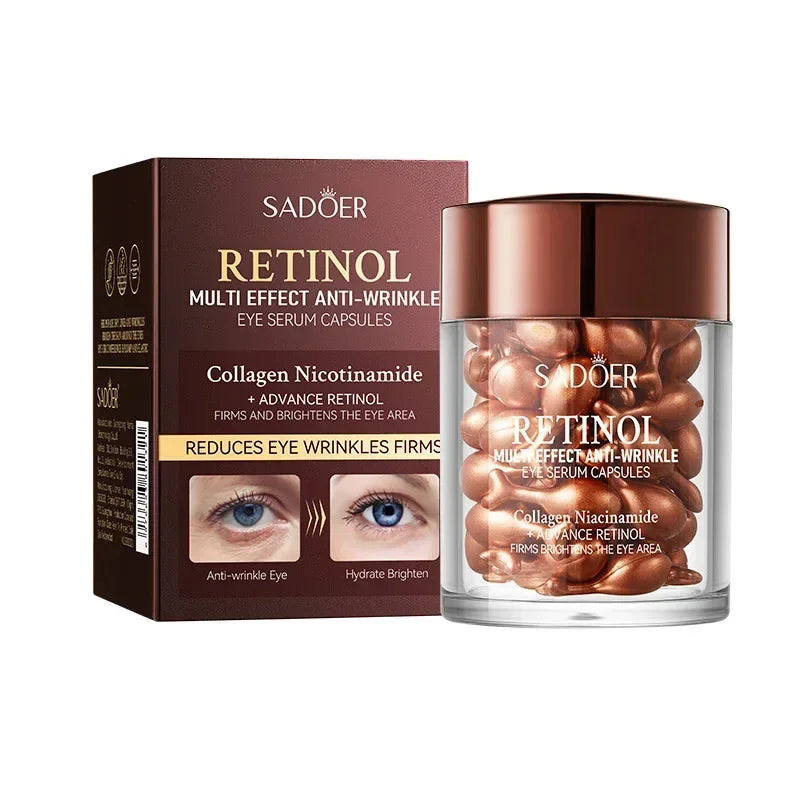 Sérum Contorno de Ojos con Retinol SADOER – Antiojeras, Hidratante y Reafirmante
