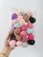 Esponjas de maquillaje tamaño mediano (packs de 6 a 60)