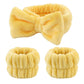 Set spa de diadema y muñequeras de microfibra