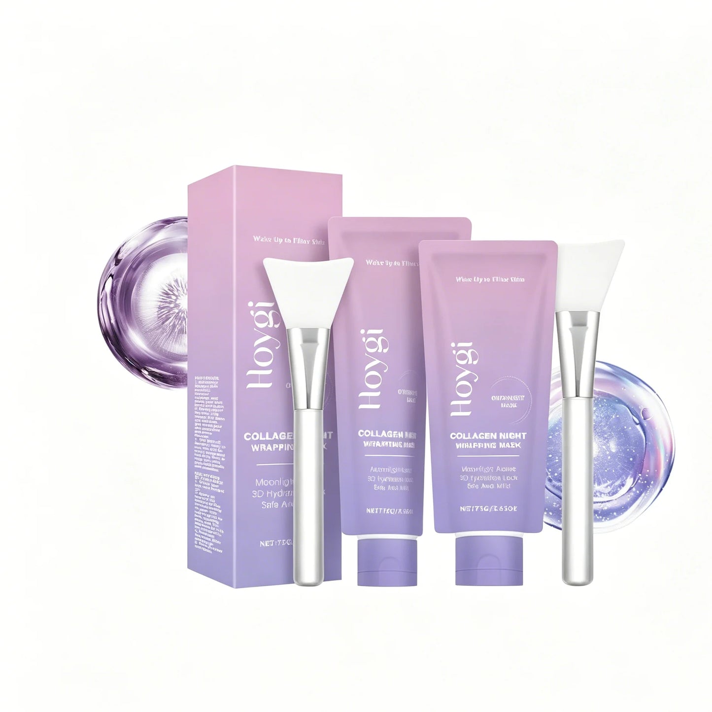 Máscara Facial Peel-Off de Colágeno Coreana – Efecto Glass Skin, Poros Limpios y Piel Firme