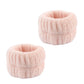 Set spa de diadema y muñequeras de microfibra