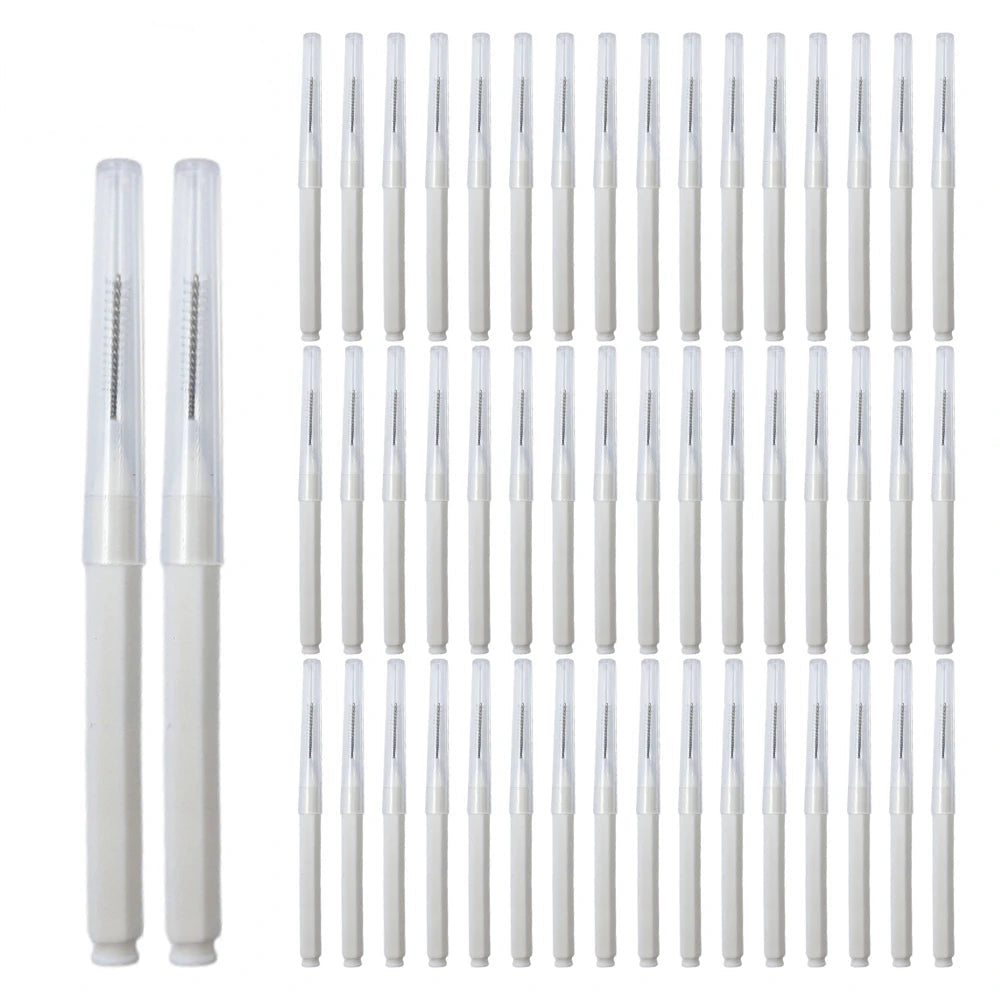 Mini Cepillos Desechables para Cejas y Lifting de Pestañas (Pack de 5 / 10 / 50 Unidades)