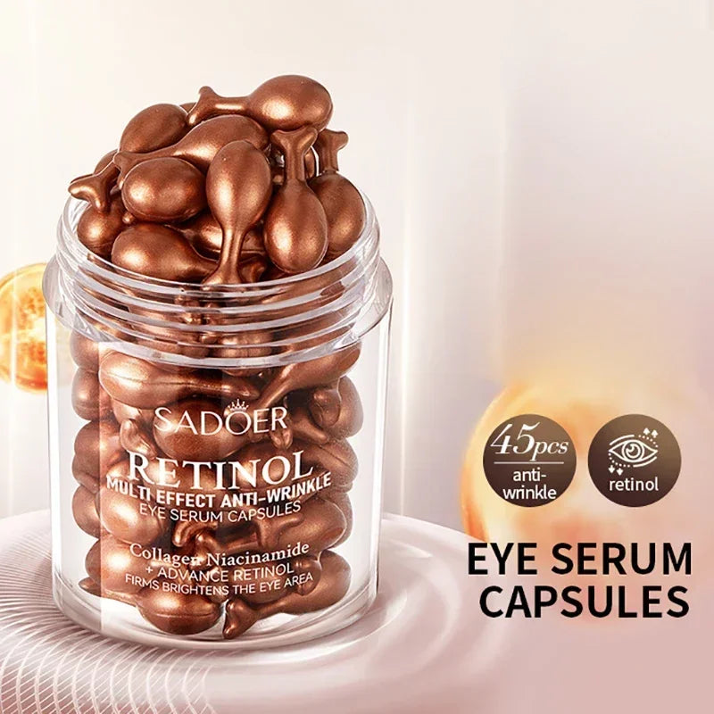 Sérum Contorno de Ojos con Retinol SADOER – Antiojeras, Hidratante y Reafirmante