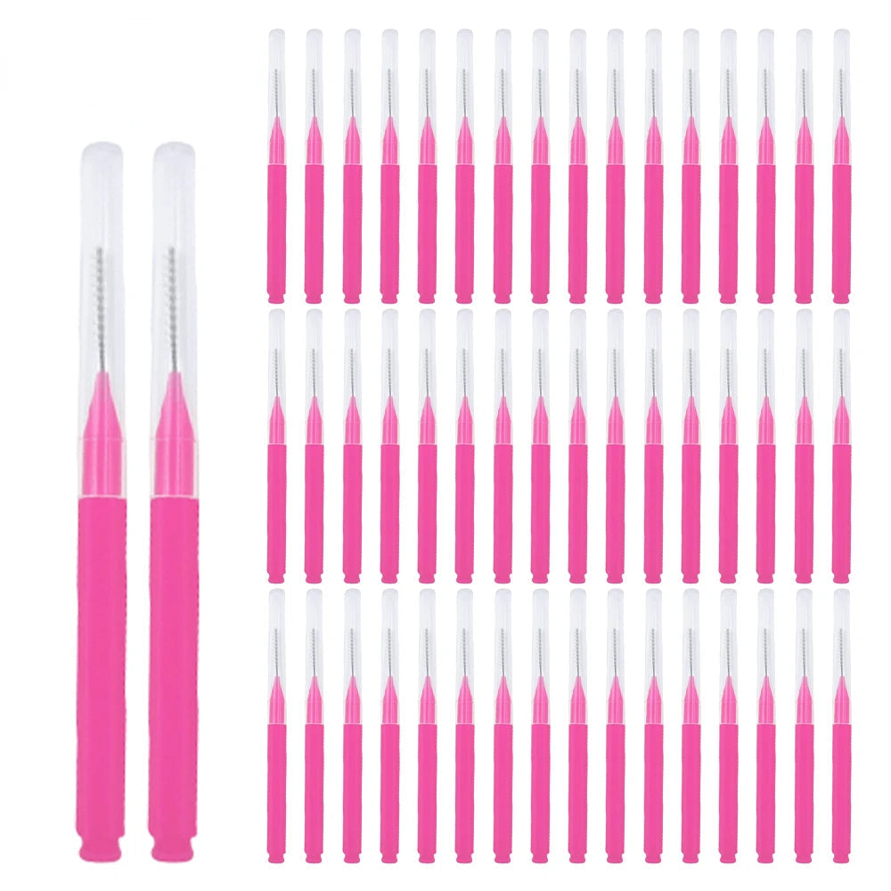 Mini Cepillos Desechables para Cejas y Lifting de Pestañas (Pack de 5 / 10 / 50 Unidades)