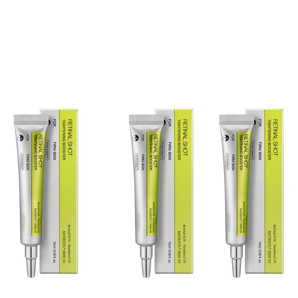 Esencia Hidratante de Retinol Coreano y Contorno de Ojos Antiedad (Rejuvenecedor y Reductor de Poros)