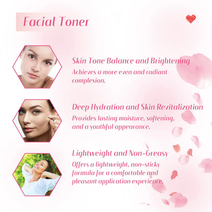 Tónico Facial de Rosa – Spray Hidratante y Purificante con Agua de Rosas