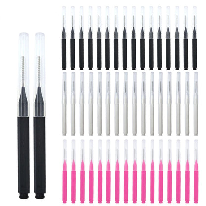 Mini Cepillos Desechables para Cejas y Lifting de Pestañas (Pack de 5 / 10 / 50 Unidades)