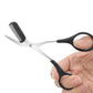 Tijeras para cejas de acero inoxidable con peine
