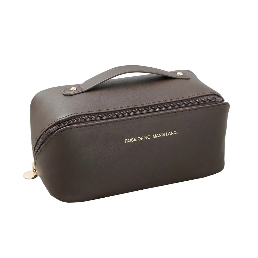 Bolsa Organizadora de Maquillaje para Viaje – Estuche de Lujo con Cremallera