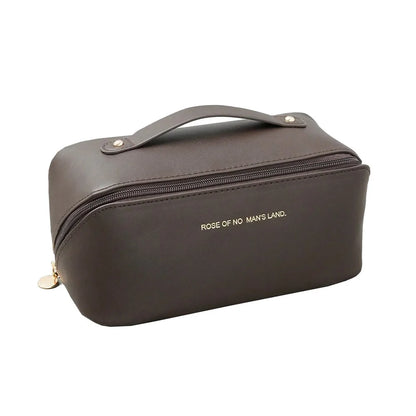 Bolsa Organizadora de Maquillaje para Viaje – Estuche de Lujo con Cremallera