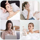 Kit de masaje facial: rodillo doble y gua sha de corazón