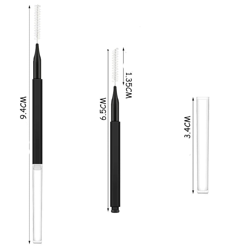 Mini Cepillos Desechables para Cejas y Lifting de Pestañas (Pack de 5 / 10 / 50 Unidades)