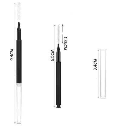 Mini Cepillos Desechables para Cejas y Lifting de Pestañas (Pack de 5 / 10 / 50 Unidades)
