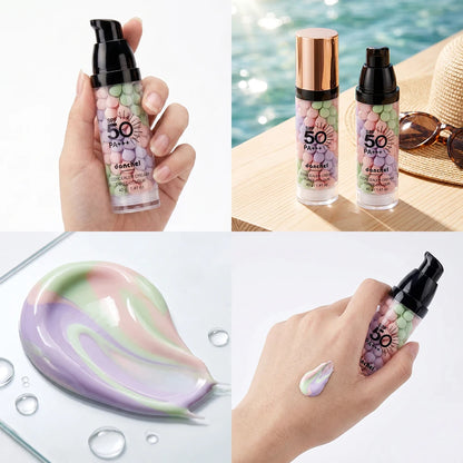 Corrector Tricolor en Crema – Base Iluminadora, Correctora y Prebase Facial 40g