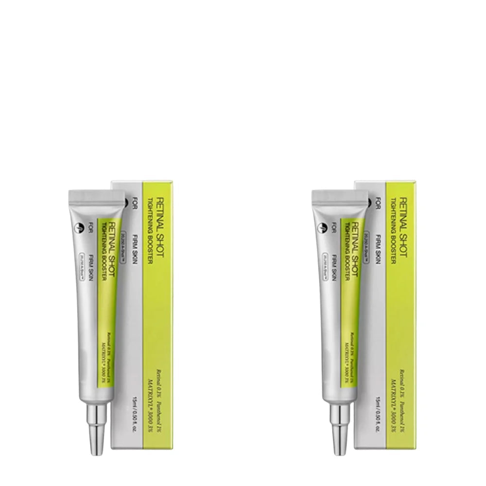 Esencia Hidratante de Retinol Coreano y Contorno de Ojos Antiedad (Rejuvenecedor y Reductor de Poros)