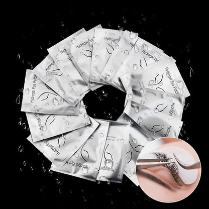 Parches de Hidrogel para Extensiones de Pestañas AILEISH (Protector Antiojeras para Maquillaje y Aislamiento de Pestañas)
