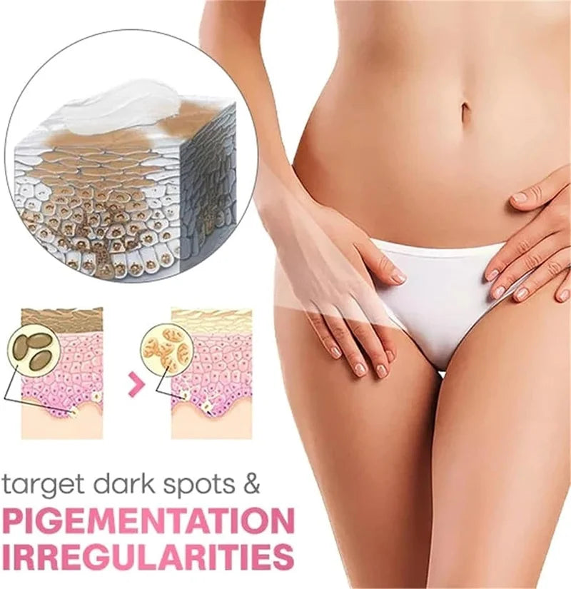Crema Corporal Aclarante de Niacinamida 30g – Iluminadora y Nutritiva para Zonas Íntimas