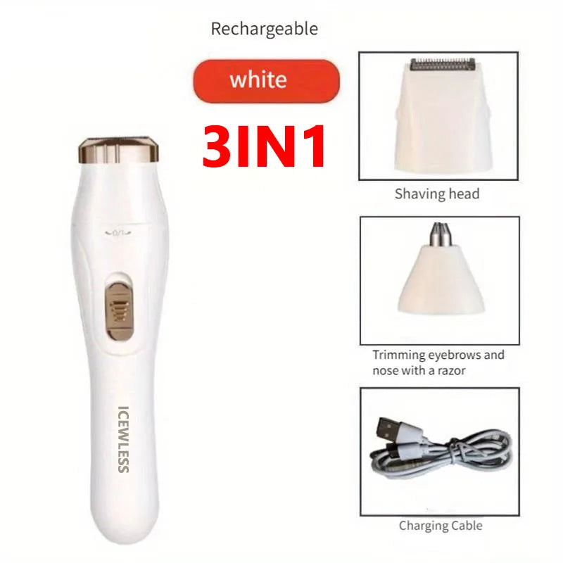 Depiladora Corporal 3 en 1