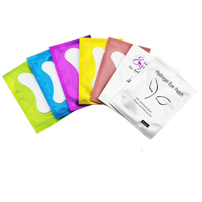 Parches de Hidrogel para Extensiones de Pestañas AILEISH (Protector Antiojeras para Maquillaje y Aislamiento de Pestañas)
