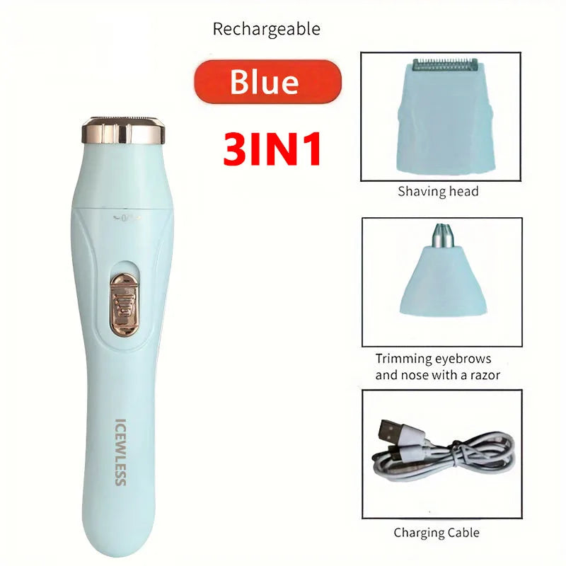Depiladora Corporal 3 en 1