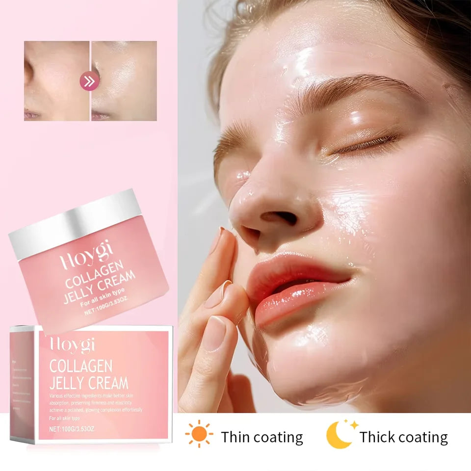 Gel Crema Facial de Colágeno con Niacinamida 100ml – Reafirmante, Calmante e Hidratante
