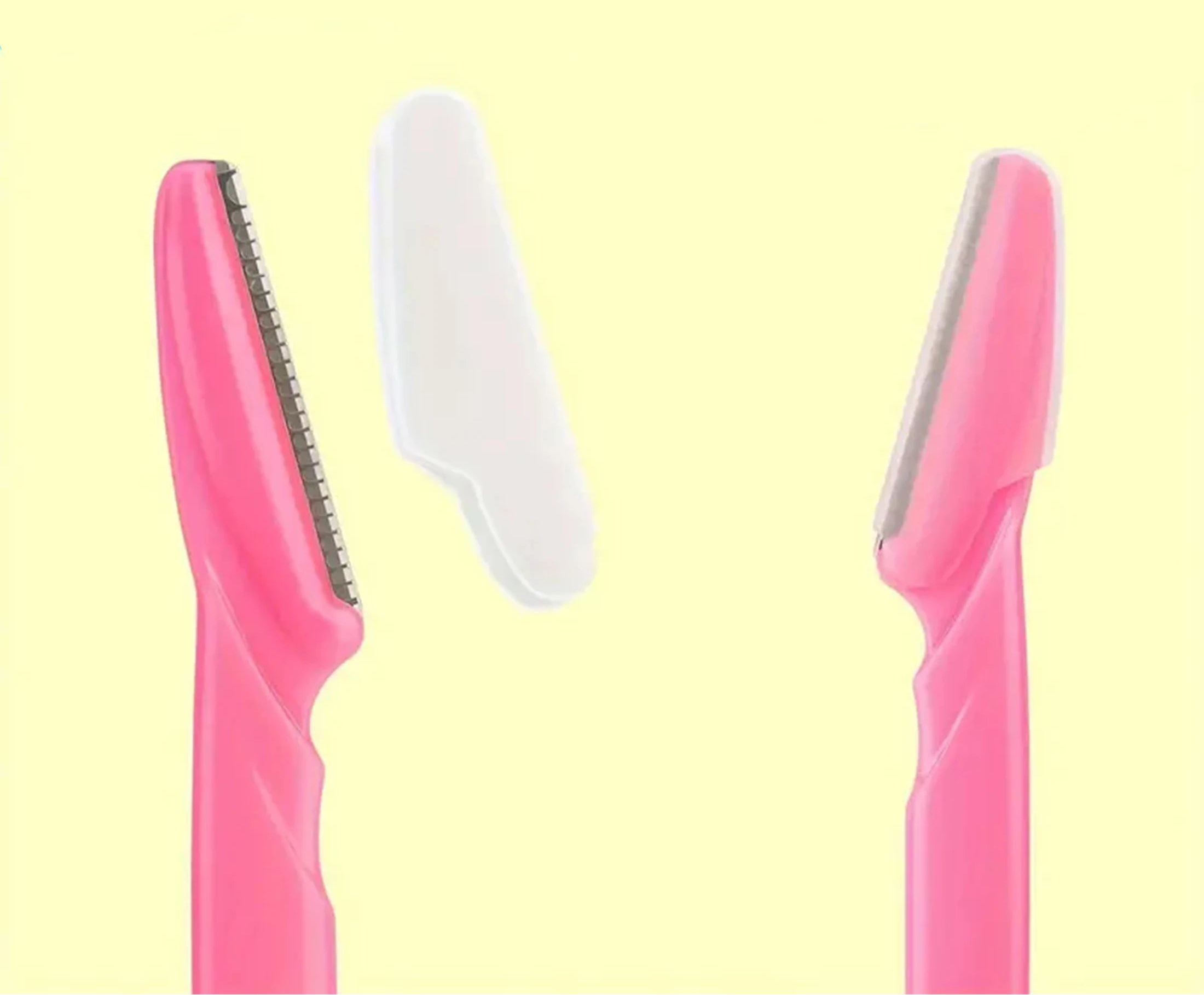 Set de Cuchillas Perfiladoras Faciales y de Cejas (Cortador de Vello Facial y Corporal de Alta Precisión en Acero Inoxidable)