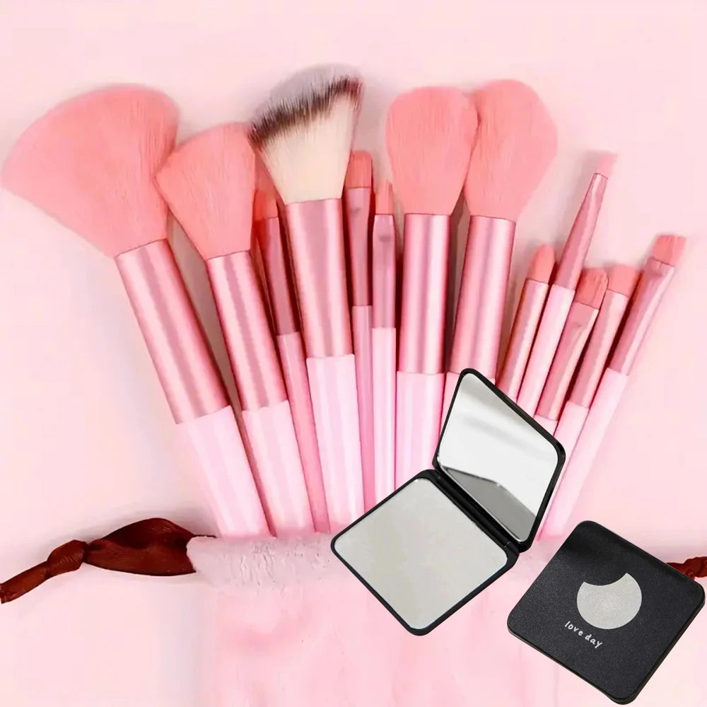 Kit de Maquillaje y Belleza de 33 Piezas (Set Completo con Esponjas Grandes y Pequeñas para una Aplicación Impecable)