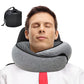 Almohada de viaje cervical de espuma viscoelástica