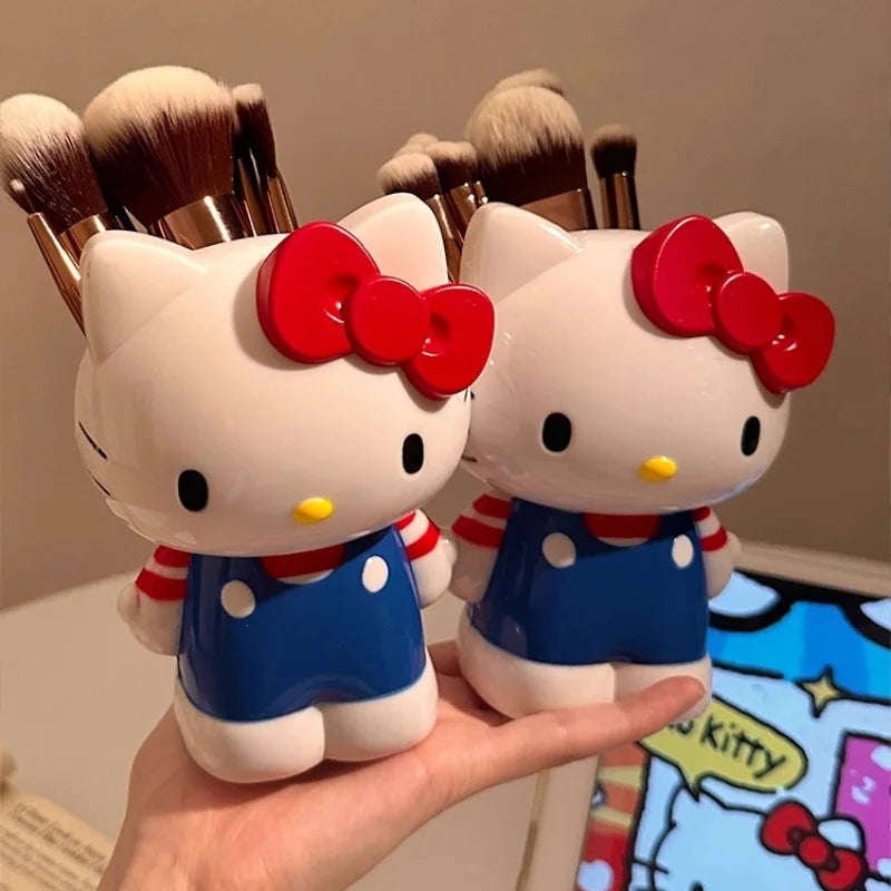 Portalápices Hello Kitty de PVC – Organizador de Escritorio Creativo y Decorativo