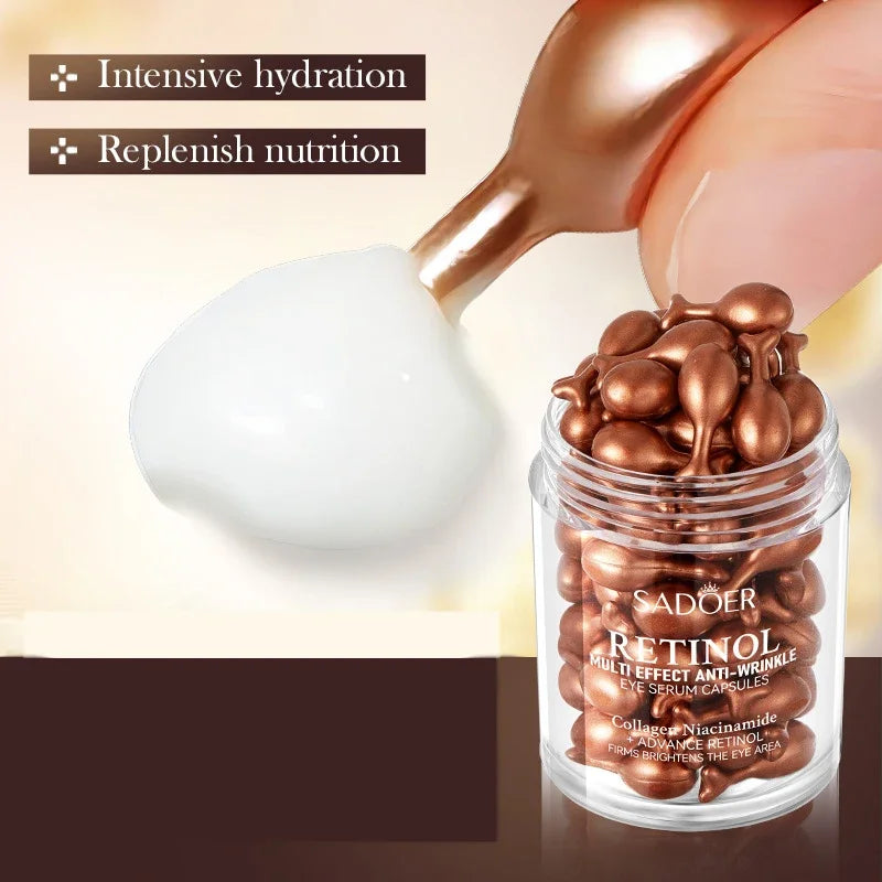 Sérum Contorno de Ojos con Retinol SADOER – Antiojeras, Hidratante y Reafirmante