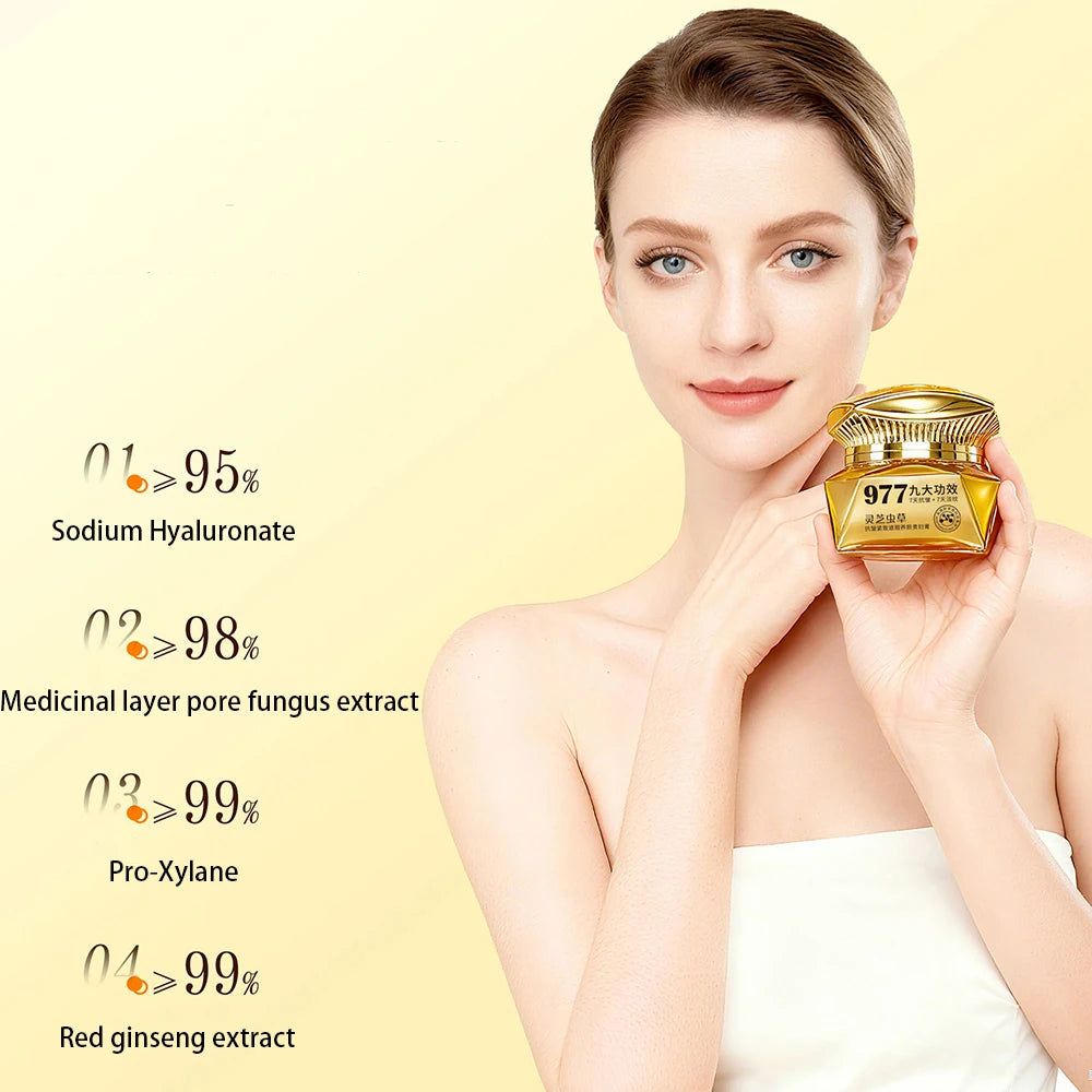 Crema Facial Reafirmante con Ganoderma y Cordyceps OSUFI – Hidratante y Correctora del Tono