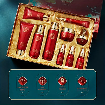 Set de Skincare Herbal 10 Piezas – Hidratación Profunda con Extractos Botánicos