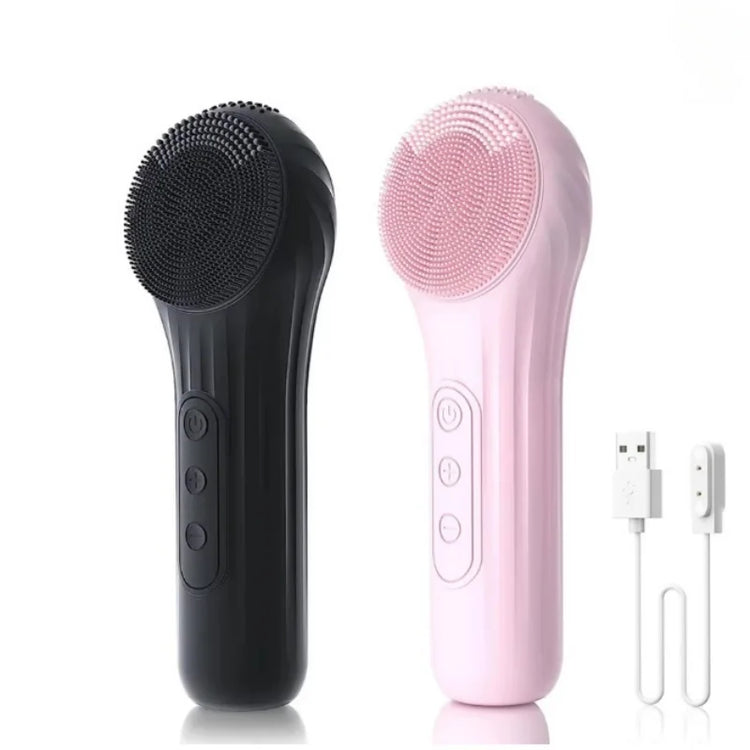 Cepillo facial sónico de limpieza impermeable y recargable