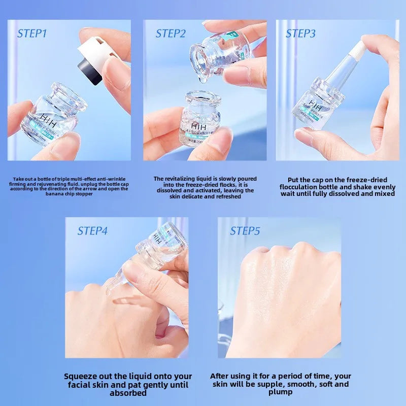 Set de Skincare Antiedad con Triple Péptido – Reafirmante, Lifting e Hidratante para Todo Tipo de Piel