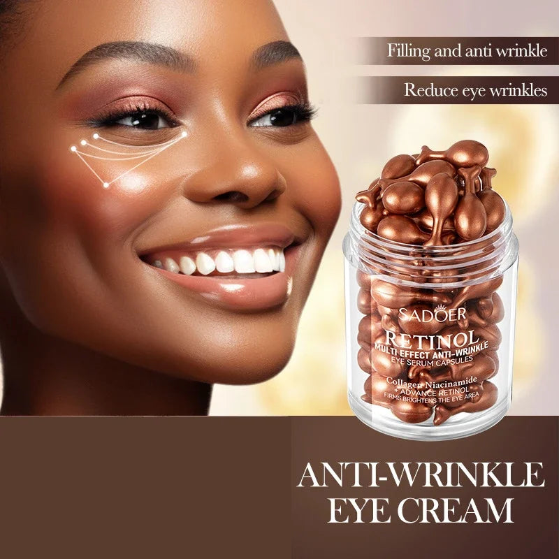 Sérum Contorno de Ojos con Retinol SADOER – Antiojeras, Hidratante y Reafirmante