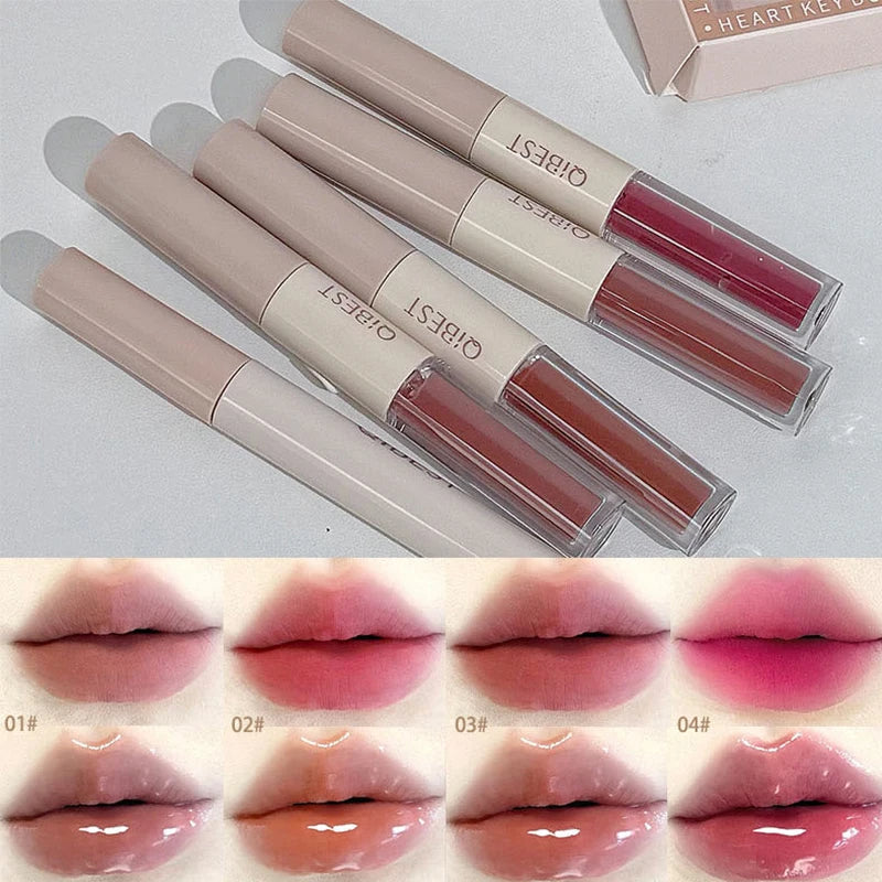 Set de Maquillaje Mariposa – Labial, Colorete, Sombras y Collar de Regalo para Mujer