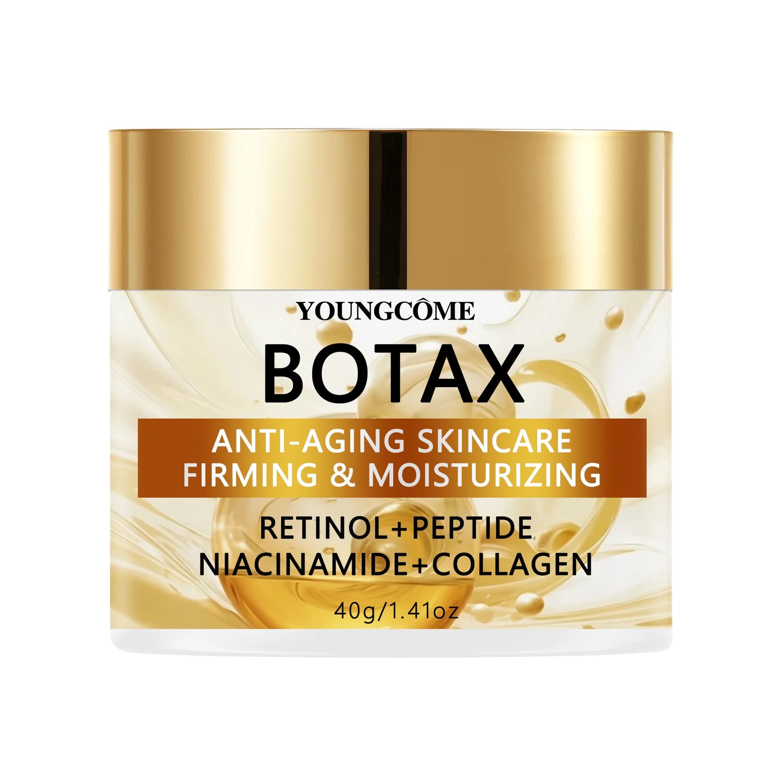 Crema Antiedad BOTAX con Retinol, Péptidos, Niacinamida y Colágeno – Reafirmante e Hidratante