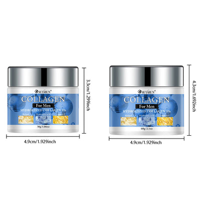 Crema Facial de Colágeno para Hombre SUYARUN – Hidratante, No Grasa y Certificada CPNP