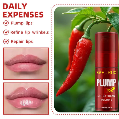 Aceite Voluminizador de Labios con Extracto de Chile 3,6ml – Efecto Plámpula e Hidratante