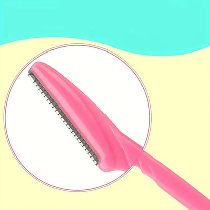 Set de Cuchillas Perfiladoras Faciales y de Cejas (Cortador de Vello Facial y Corporal de Alta Precisión en Acero Inoxidable)