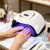 Lámpara de uñas de 81 LED con sensor automático