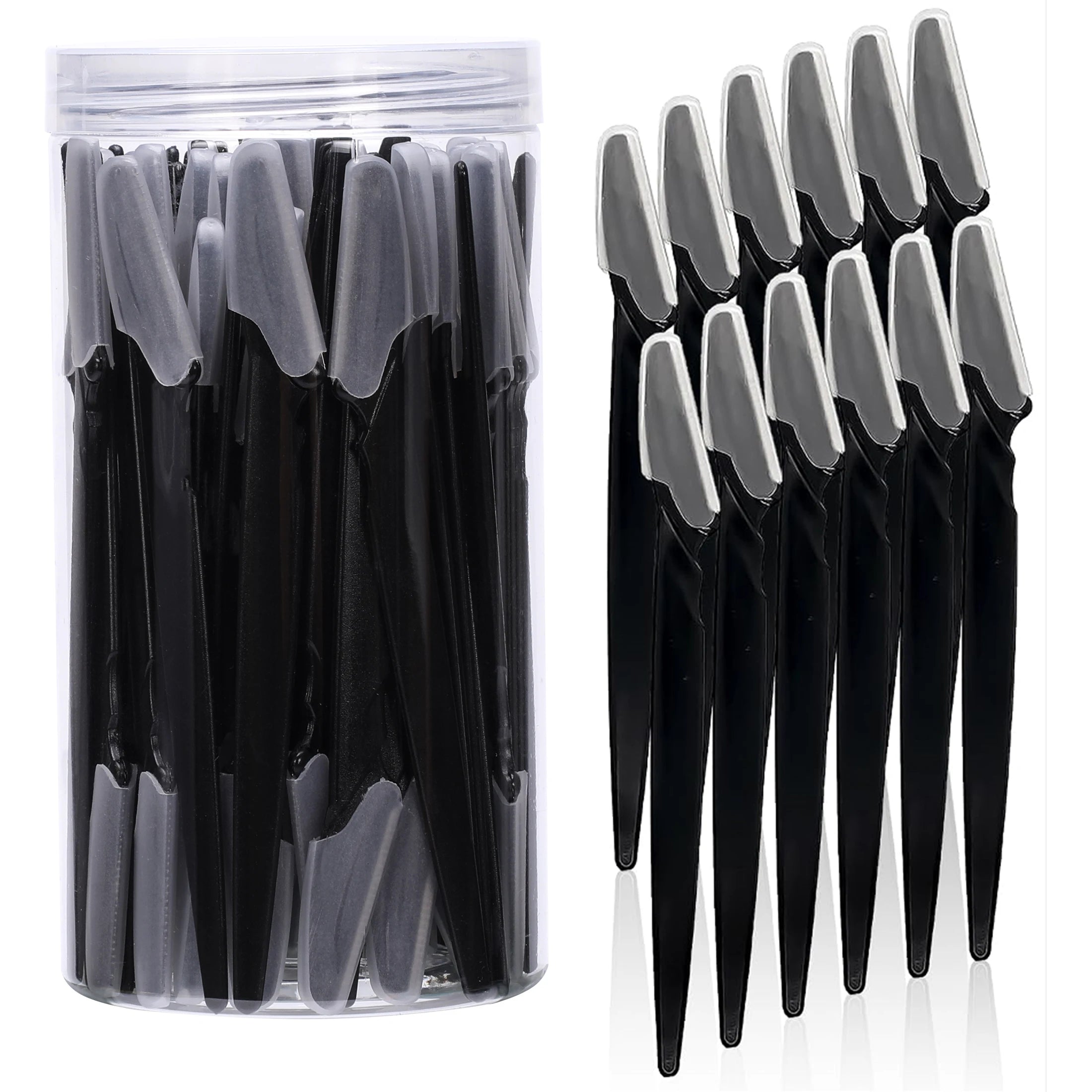 Set de Cuchillas Perfiladoras Faciales y de Cejas (Cortador de Vello Facial y Corporal de Alta Precisión en Acero Inoxidable)