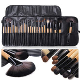 Set de 24 brochas de maquillaje con bolsa