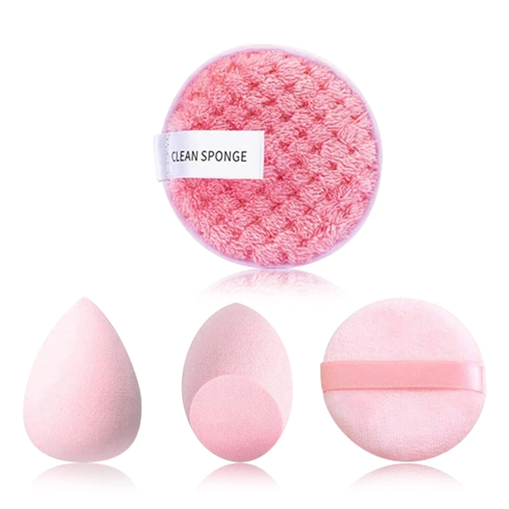 Kit de Maquillaje y Belleza de 33 Piezas (Set Completo con Esponjas Grandes y Pequeñas para una Aplicación Impecable)