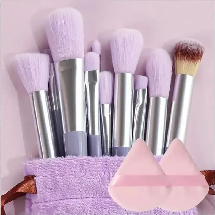 Professionelles Make-up-Pinselset, weich und dicht für Grundierung, Puder, Augen und zum Verblenden